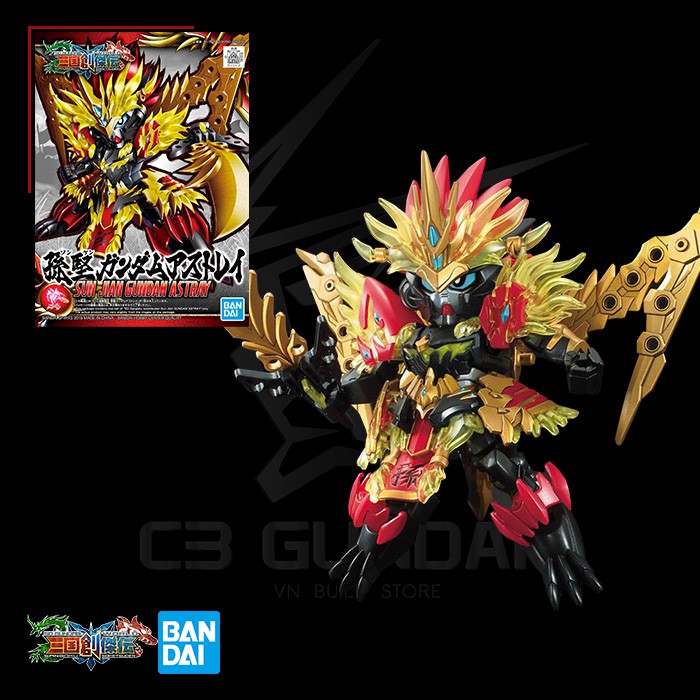 MÔ HÌNH GUNDAM BANDAI SD TAM QUỐC SANGOKU SOKETSUDEN SUN JIAN GUNDAM ASTRAY - TÔN KIÊN SDSS