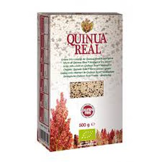 Quinoa 3 màu (diêm mạch trắng, diêm mạch đen, diêm mạch đỏ) hữu cơ Quinua Real 500g