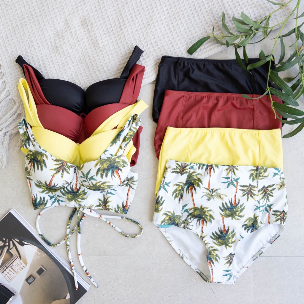 Đồ bơi hai mảnh BOLD BIKINI Push-Up màu Vàng