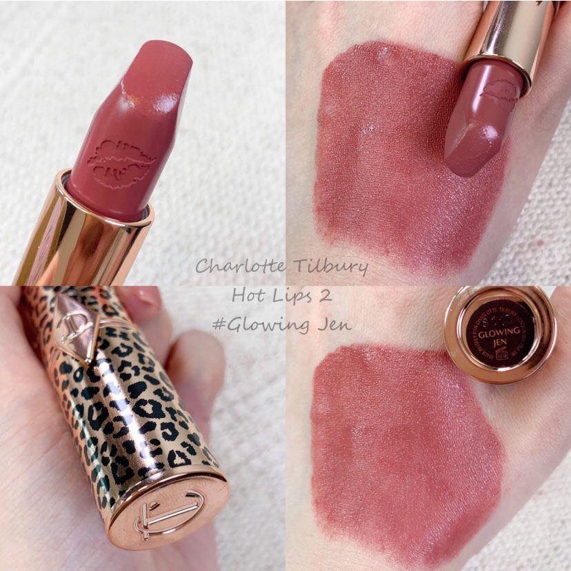 Charlotte Tilbury Glowing Jen - Son Lì Hot Lips 2 Refillable Lipstick 3.5g