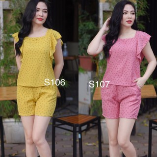 Bộ mặc ở nhà bộ đũi lạnh