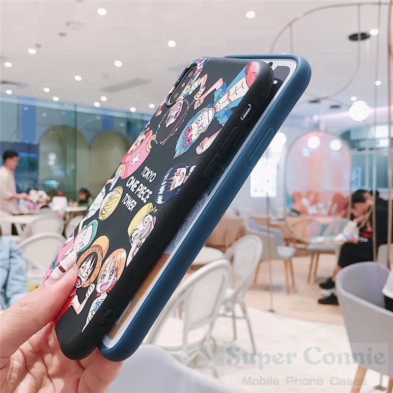 Ốp điện thoại họa tiết One Piece dễ thương cho Oppo A9 A5 2020 A11 Reno4 A71 A37 A3s A5S A7 F9 Pro F11 F11pro A83 A57