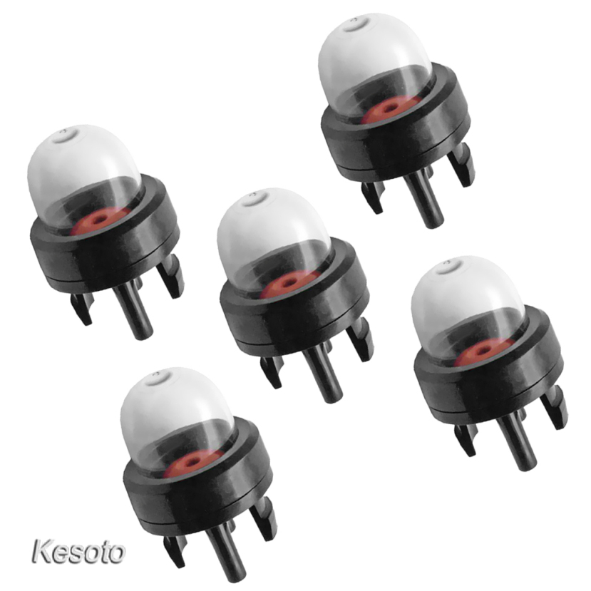 [KESOTO]5 Piece General Snap-In Primer Fuel Bulb for Stihl / Weed Eater / McCulloch