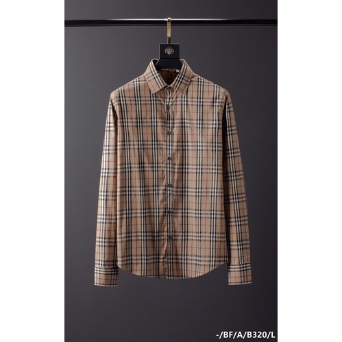 Áo sơ mi nam dài tay BURBERRY BBR thời trang cao cấp