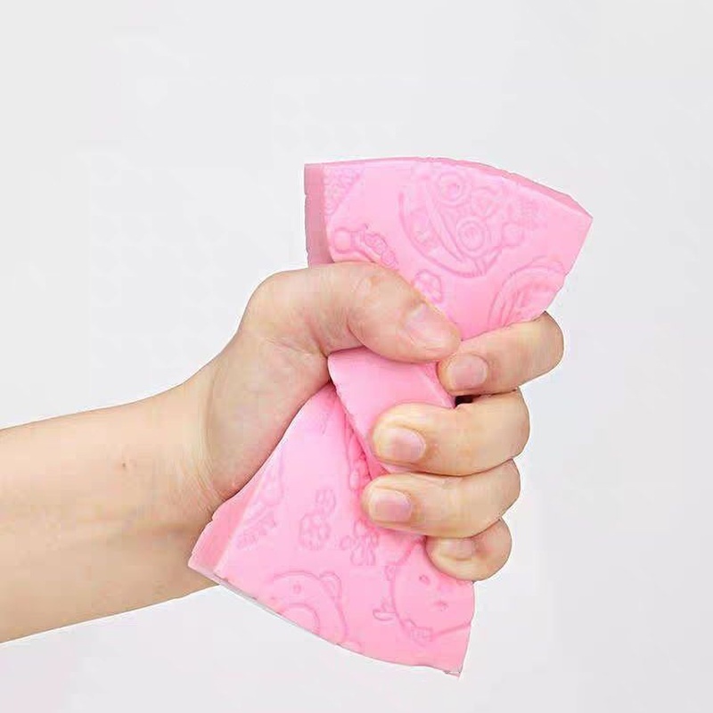 1 Miếng Bọt Biển Tẩy Tế Bào Chết Màu Sắc Ngẫu Nhiên