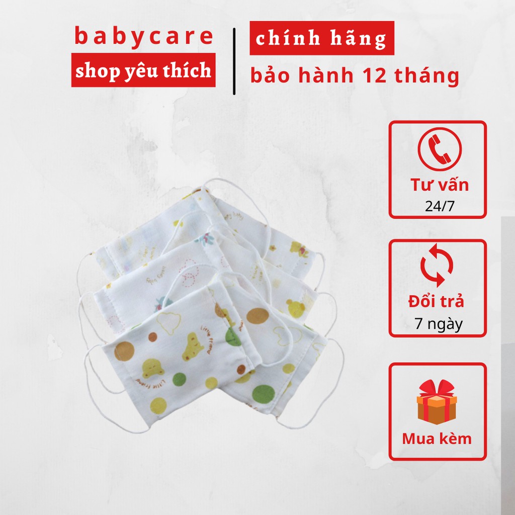 Khẩu trang xô cho bé sơ sinh đến 3 tuổi