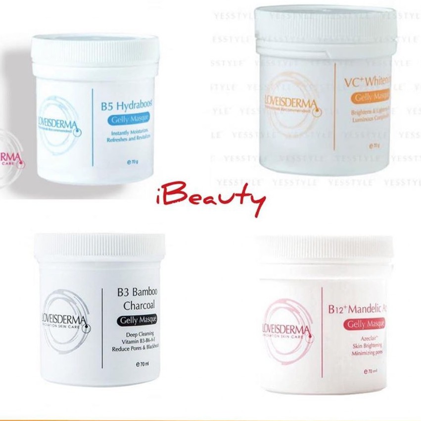 Mặt nạ rửa Loveisderma minisize các loại.