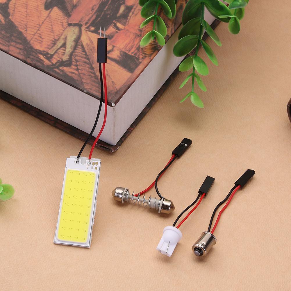 Bảng đèn LED 12V 36SMD COB ánh sáng trắng cao cấp cho xe ô tô