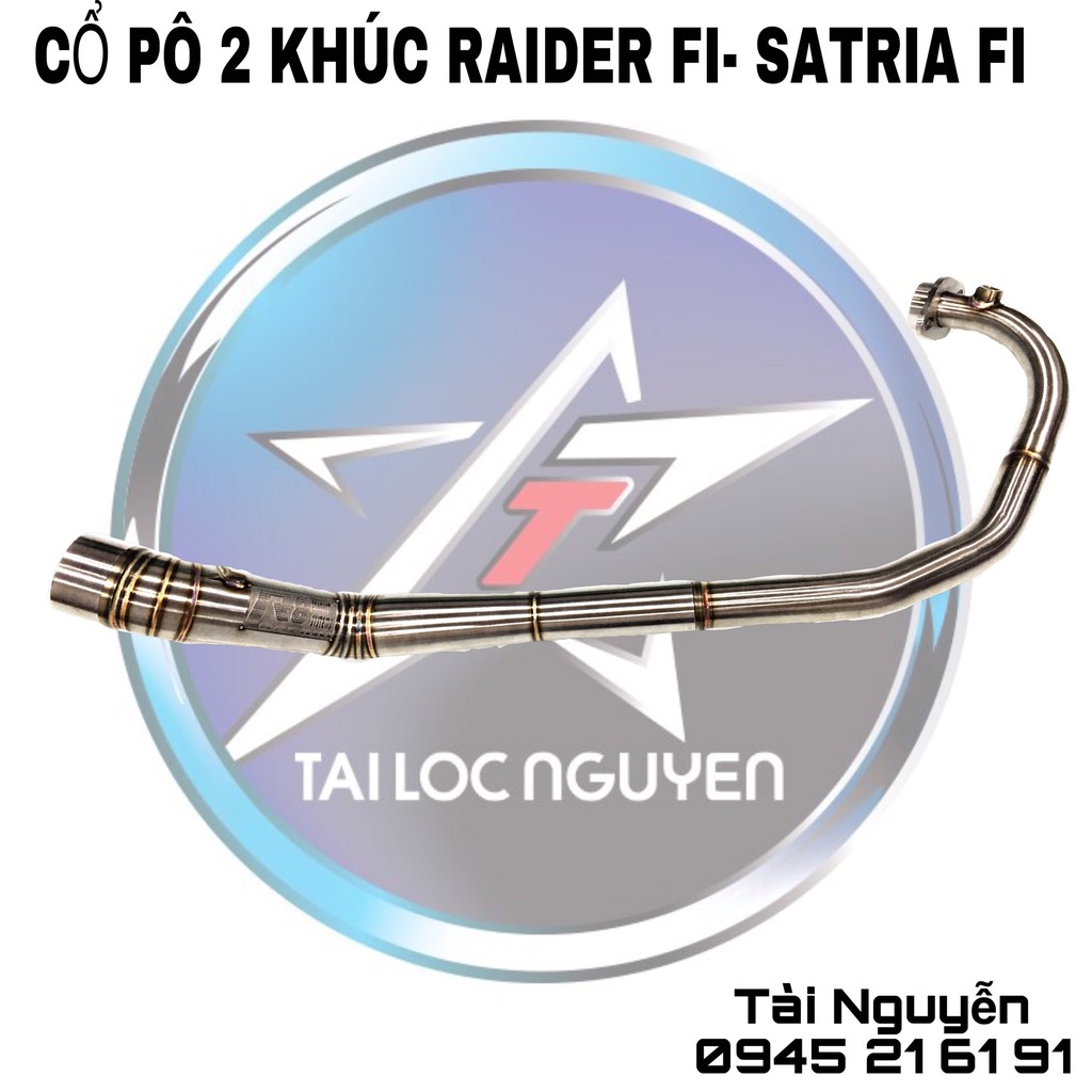 CỔ PÔ 2 KHÚC DÀNH CHO RAIDER FI - SATRIA FI