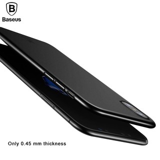 Ốp lưng Thin cho iPhone X - Hiệu Baseus
