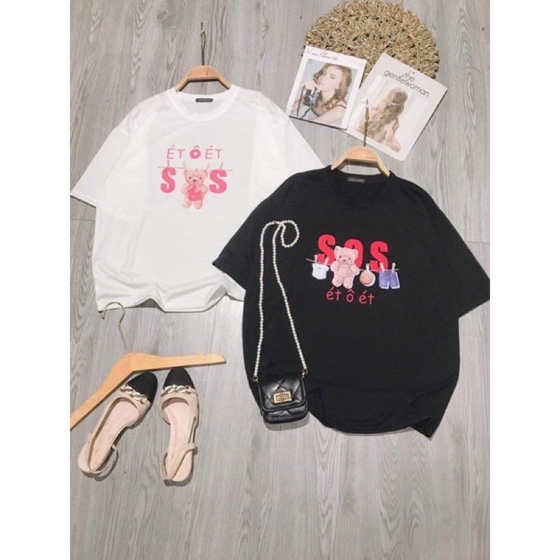 Áo Thun Trend S.O.S Giải Cứu Bi Áo new 100%Unisex nam nữ Hot 2022 Basic cotton loại 1 giá rẻ