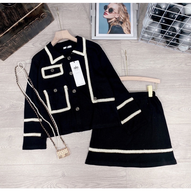 SÉT LEN TĂM CHẠY VIỀN MIX CHÂN VÁY