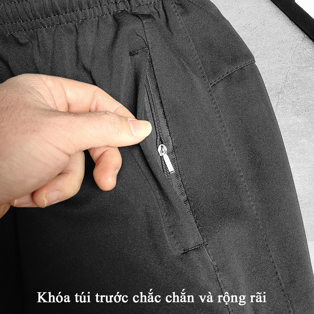 Quần Short Nam Thể Thao Active 3 sọc Chất Thun Co Giãn, QS335 | BigBuy360 - bigbuy360.vn