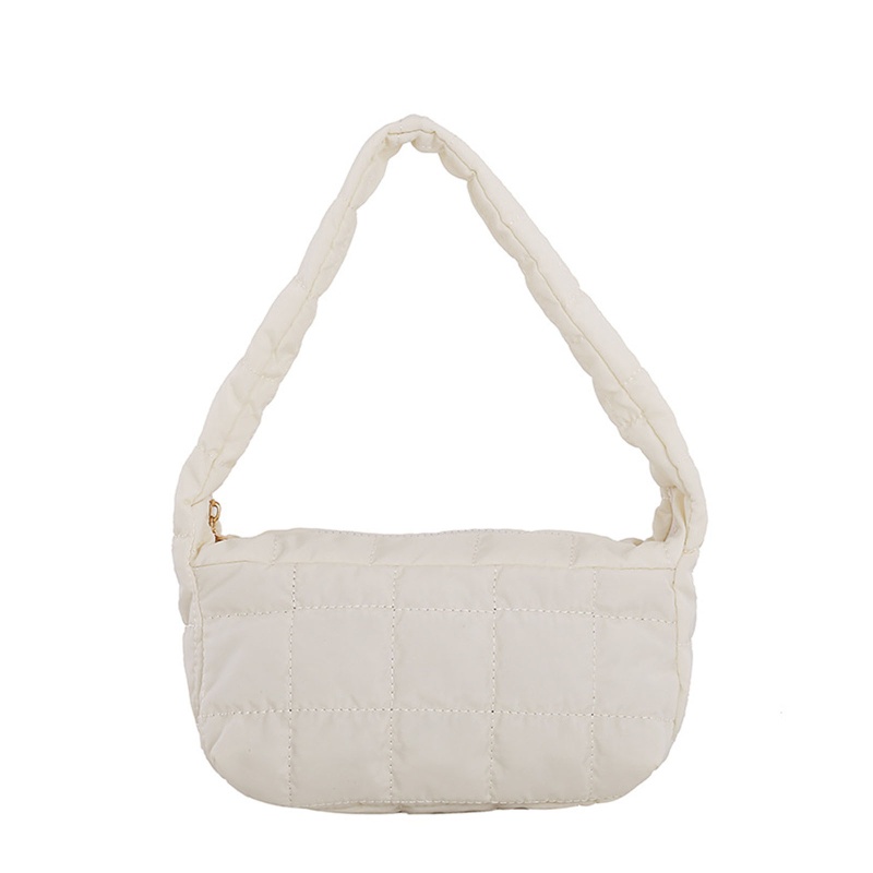 Túi Xách Mua Sắm Có Đệm Cotton Mềm Mại Họa Tiết Kẻ Sọc Cho Nữ