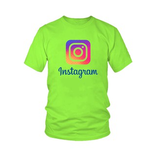 Áo thun thời trang in hình Logo Instagram giá rẻ (Đủ màu)