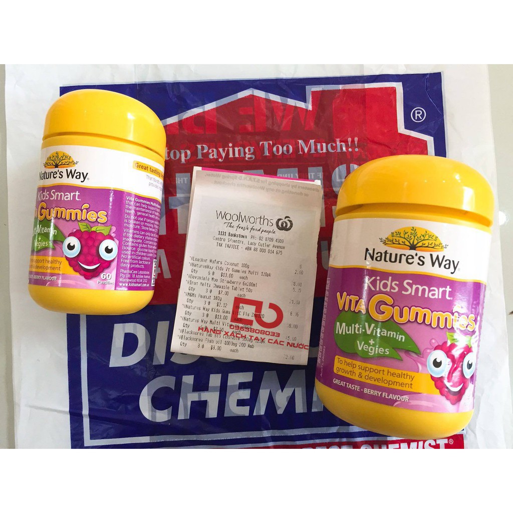 Kẹo dẻo Vitamin Nature's Way Multivitamin +