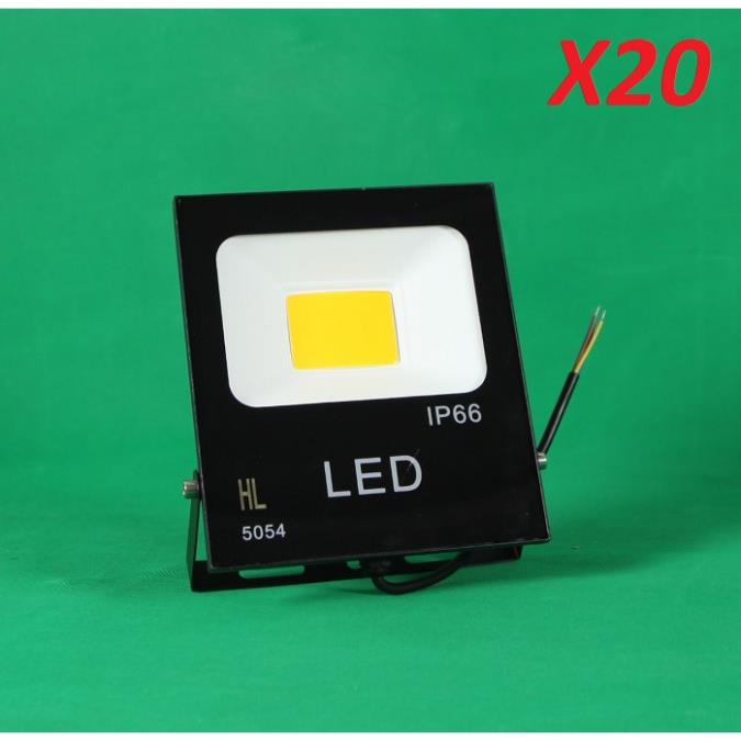 Combo 20 Đèn led pha HL 10w đủ công suất, đèn sân vườn, đèn pha led giá rẻ