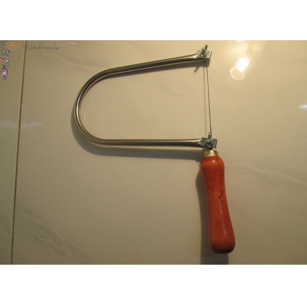 Cưa lọng gỗ chỉ cầm tay 25cm, cưa lọng loại lớn, mô hình tăm tre, sỉ vải đay, cưa làm mô hình, handmade