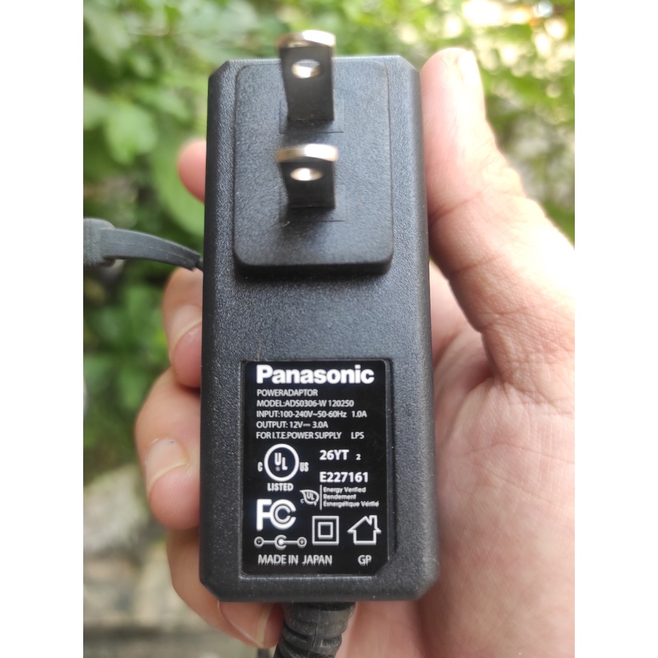 Adapter Nguồn 12V 3A Panasonic Cao Cấp