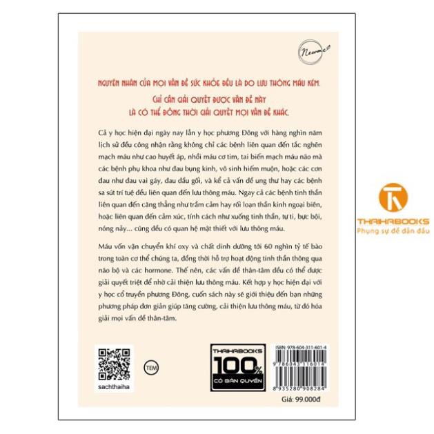 Sách - Lưu thông máu tốt hóa giải bách bệnh - Thái Hà Books - Thái Hà Books