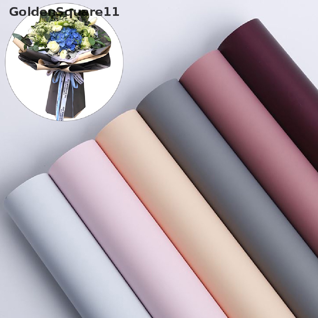 Set 20 Giấy Gói Hoa Hai Tông Màu Chống Thấm Nước Goldsquare11