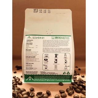 Cà phê hạt / Whole Bean Coffee (Arabica Cầu Đất) - 100% Arabica Cầu Đất