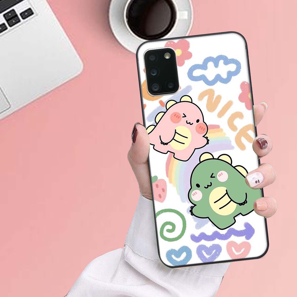Ốp lưng Samsung A31 in hình khủng long , gấu nâu xinh xắn, siêu cute  mà còn vô cùng RẺ -ĐẸP