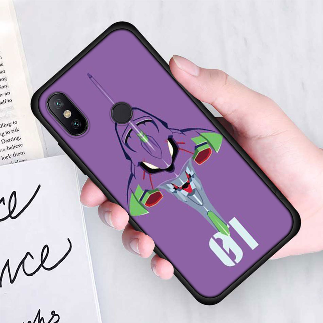 Silicone Ốp Điện Thoại Silicon Tpu Mềm Chống Rơi Hình Hhh19 Neon Genesis Evangelion Cho Xiaomi Mi Mix 2s Max 3 Note 10 A3 9t Pro Cc9 Cc9E