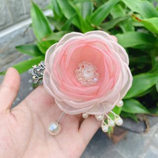 Hoa cài áo handmade cao cấp