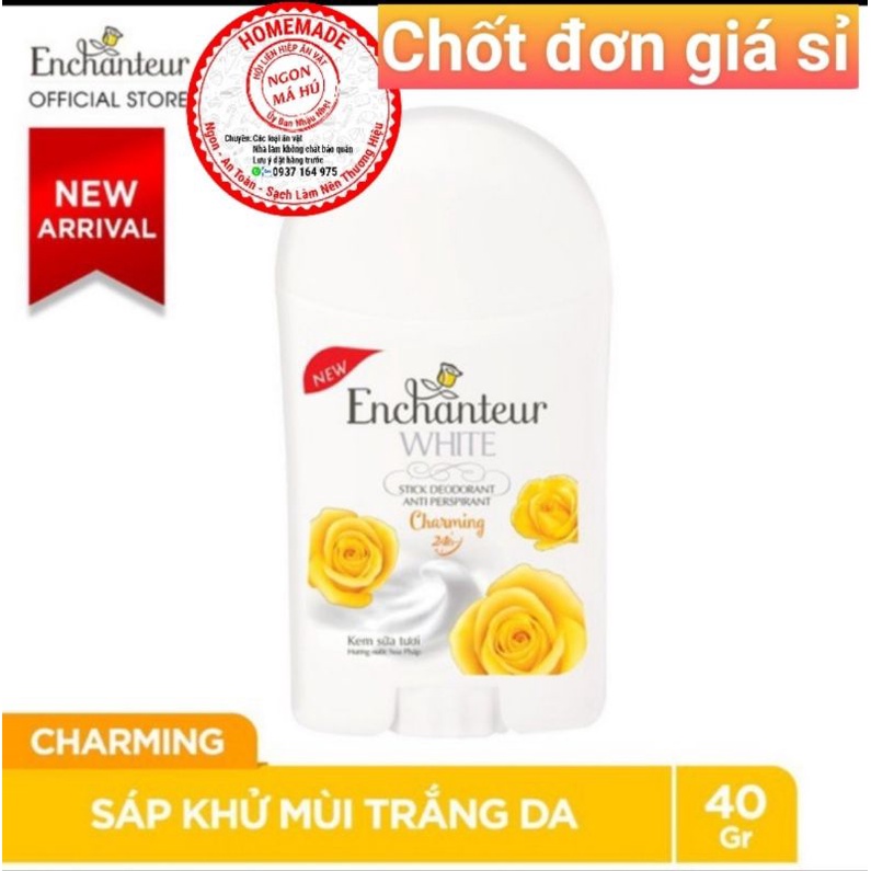 LĂN khử mùi DEODORANT CHARMING 40G ( DẠNG SÁP)