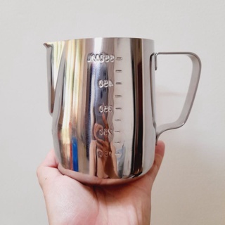Ca inox 304 đánh sữa 550ml dày 1mm