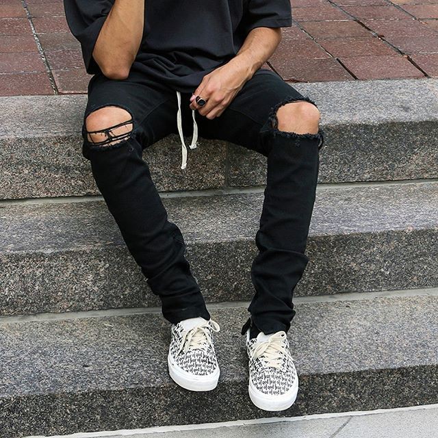 Quần Jean Đen Zipper Cao Cấp PAXDENIM