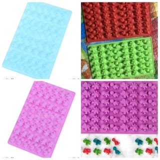 Combo 100g GELATINE ĐỨC + 2 KHUÔN Sillicon làm kẹo chíp chíp + 1 ỐNG BƠM