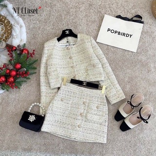 Set dạ tweed cao cấp(SẴN)