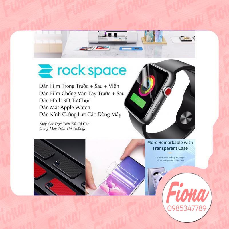 Miếng Dán PPF Rock Space IPhone 6 Đến Xsmax Trong, Chống Vân Tay, Đổi Màu Cao Cấp Chính Hãng