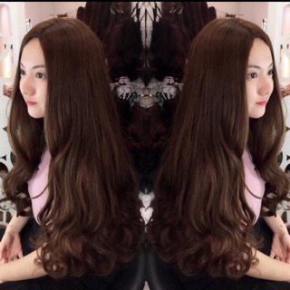 Tóc nguyên đầu hai mái - shop tự chụp nhé