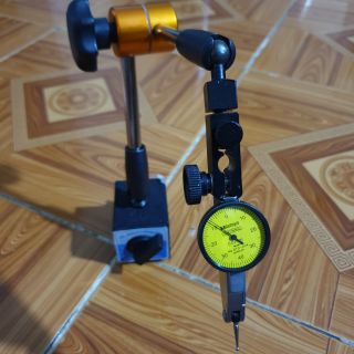Bộ chân đế và đồng hồ chân gập. khoảng đo 10mm
