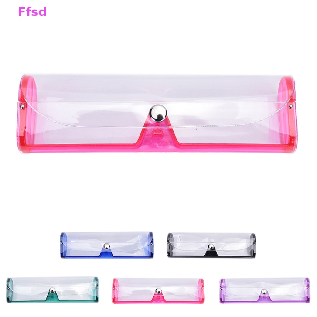 Hộp Đựng Bảo Vệ Mắt Kính Bằng PVC Mềm Trong Suốt