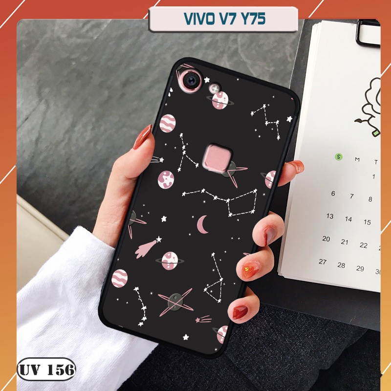Ốp lưng nhám cho điện thoại Vivo V7 / Y75