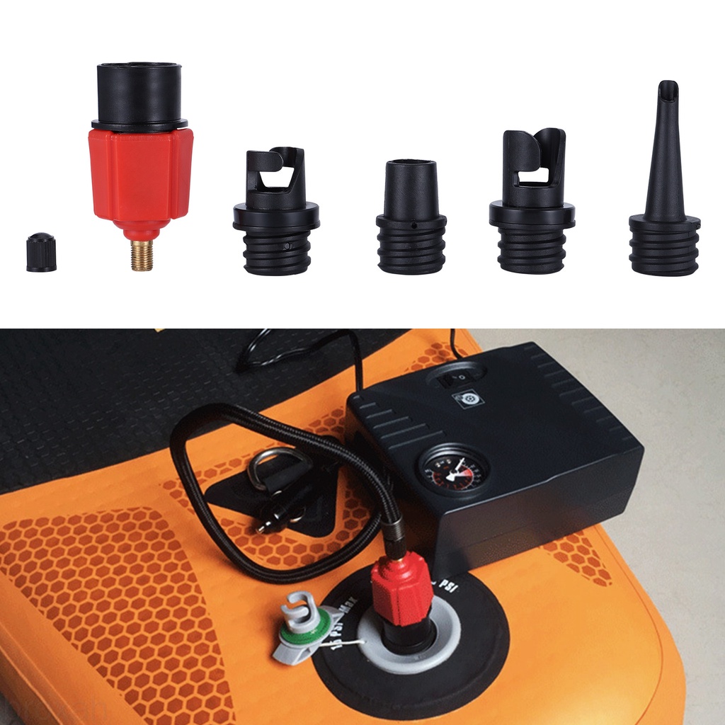 Đầu Chuyển Đổi Van Bơm Hơi Với 4 Vòi Khí Tiện Dụng Cho Thuyền Kayak