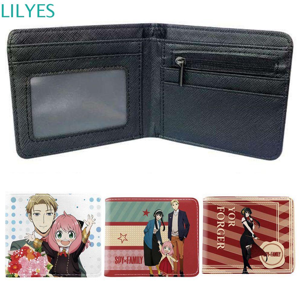 Lilyes Ví Ngắn Cầm Tay In Hình Anime Spy X Family Dành Cho Nam Nữ
