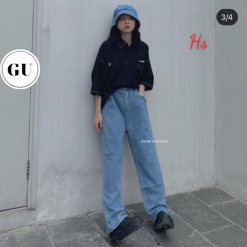 [Có Ảnh Thật Và Video] Áo Thun Polo Đầu Bò Wonder Chất Liệu Su Cực Mát Hot Trend GU Store