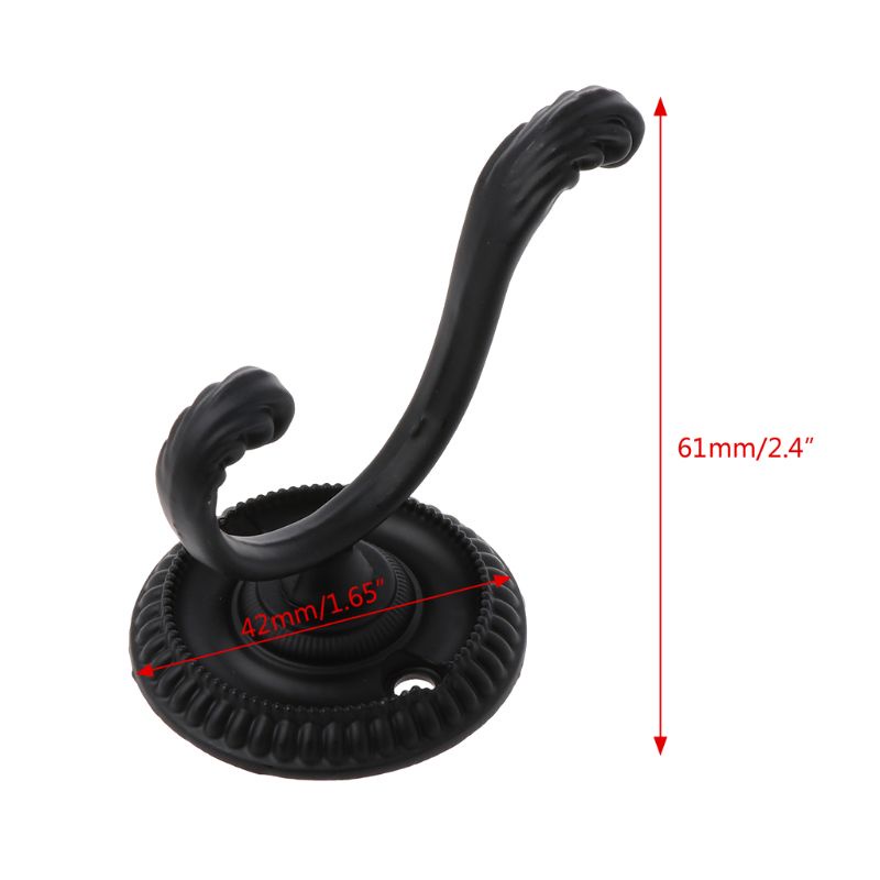 Móc Treo Áo Khoác Gắn Tường Chịu Lực Tốt Chống Gỉ Sét / Thấm Nước Kiểu Retro Châu Âu