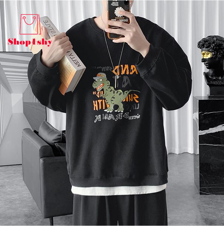 Áo Khoác Nam Tay Dài In Hình Khủng Long Thời Trang | BigBuy360 - bigbuy360.vn