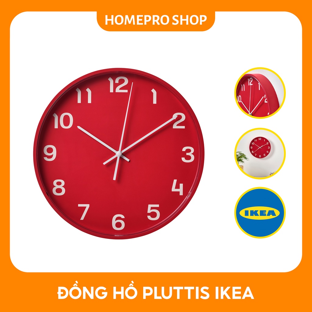 ĐỒNG HỒ TREO TƯỜNG PLUTTIS IKEA CHÍNH HÃNG – PLUTTIS Wall clock