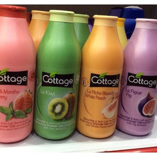 Sữa tắm Cottage Pháp 750ml chính hãng .
