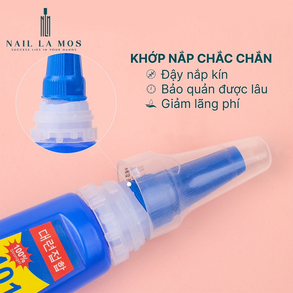 Keo 401 dán móng nail  - Keo dán đa năng Hàn Quốc loại tốt chuyên dụng cho dân làm móng