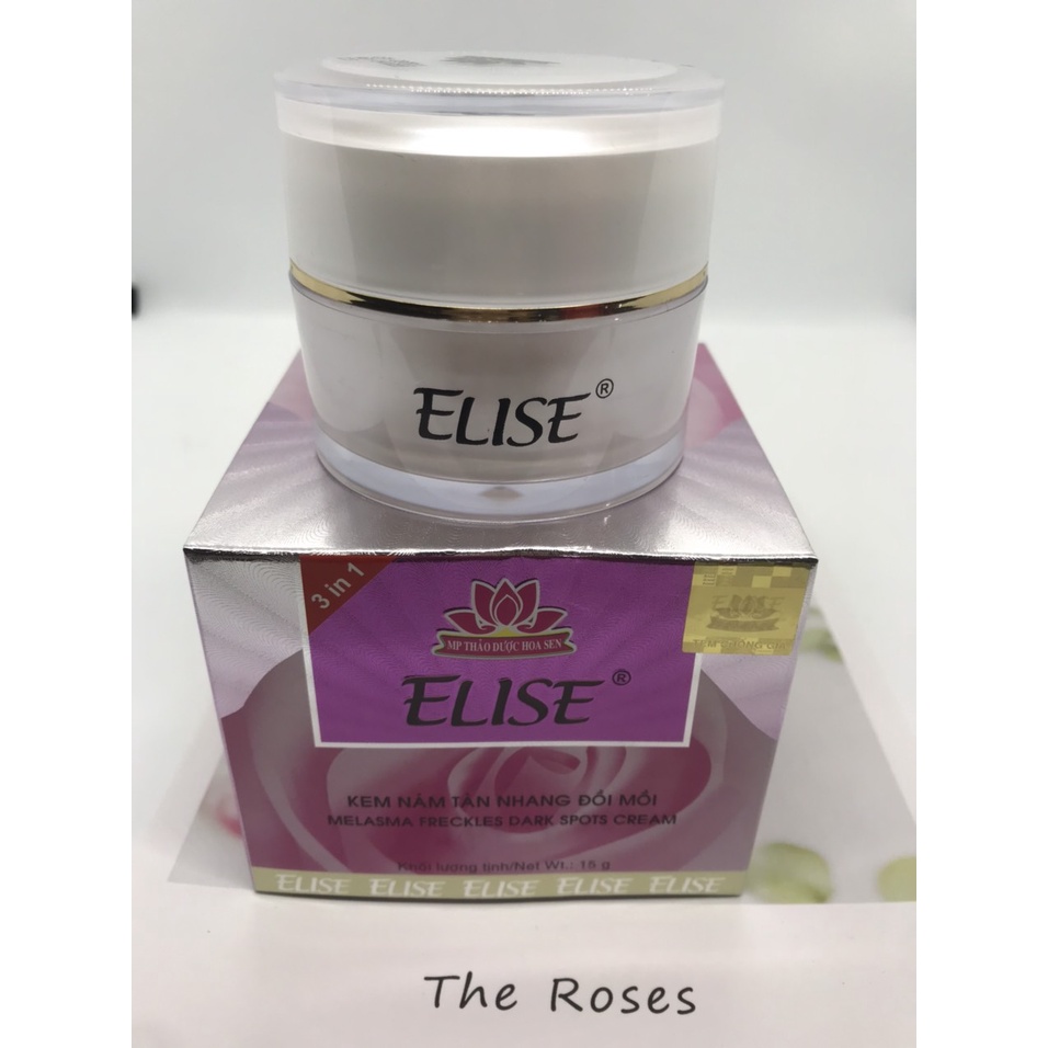 Kem Elise nám, tàn nhang, đồi mồi 10g, 15g, 20g