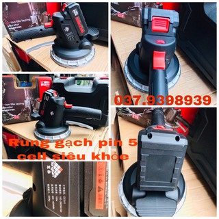 Máy rung ốp lát nền gạch 21v