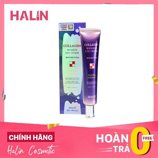 Kem dưỡng mắt collagen Melasma-X Hàn quốc💖FREESHIP💖Kem dưỡng mắt collagen HALIN9864